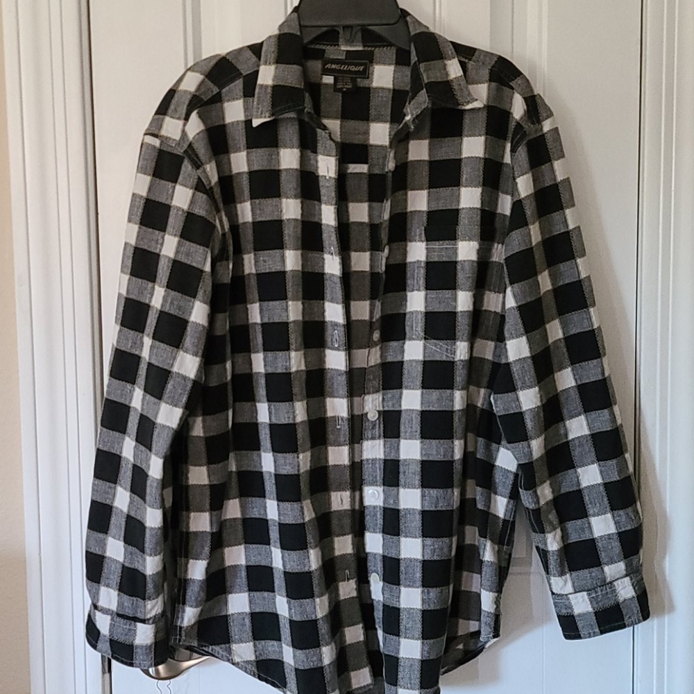 Angelique plaid shirt